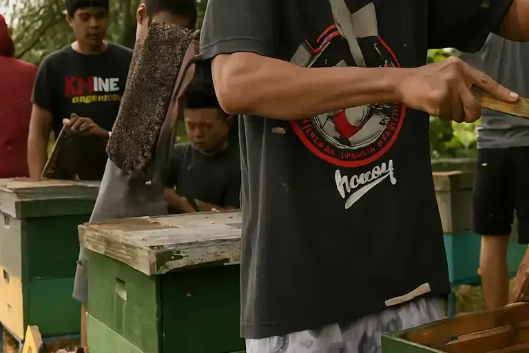 Pengemasan Madu Rebepal